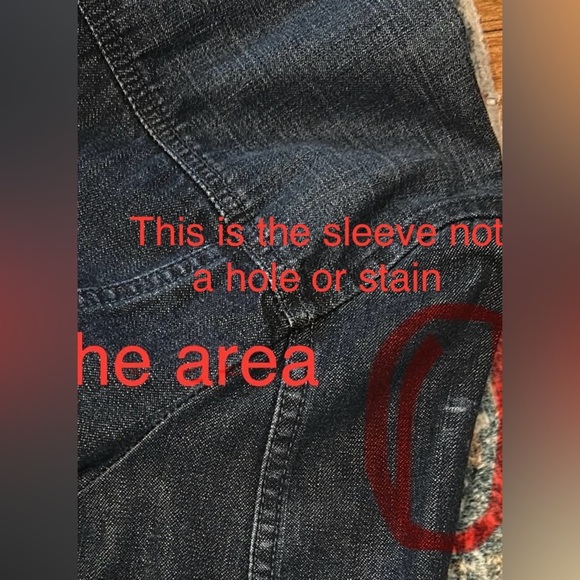 Tommy Hilfiger Dark Blue Jean Jacket with Plaid Accents - Picture 13 of 15